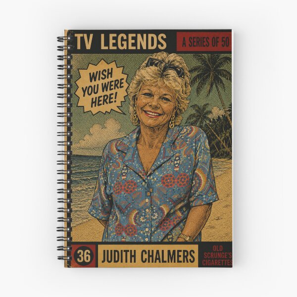 Item preview, Judith Chalmers - TV Legends Trading Cards designed and sold by halibutgoatramb.