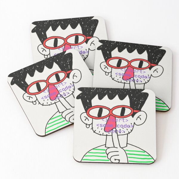 Item preview, Code Mask: When Nerd Goes Neon designed and sold by Print Fiction.