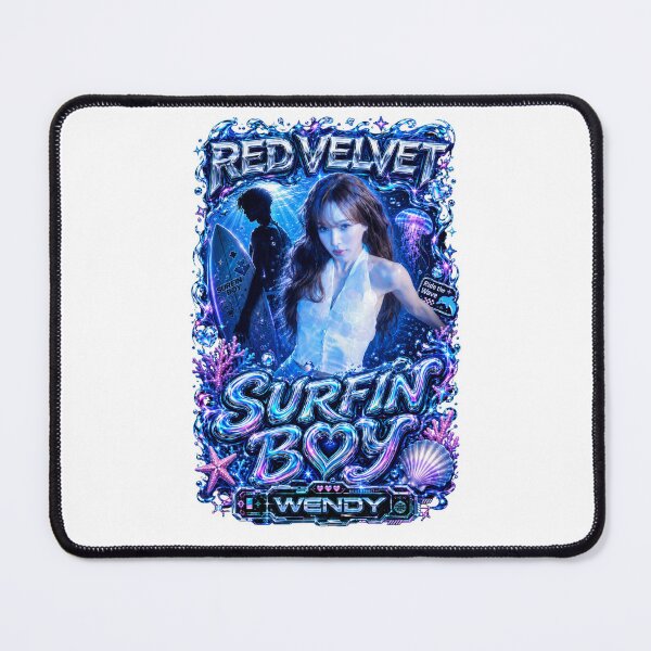 Item preview, Surfin Boy Wendy Red Velvet Deep Blue designed and sold by Valereekmerch.
