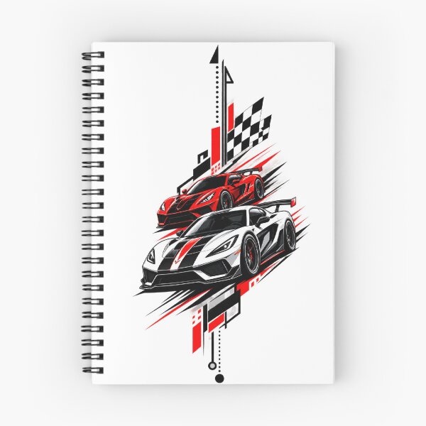 Item preview, Supercars Racing Speed Checkered Flag Motorsport Sports Car Art designed and sold by Shakhbata-1.