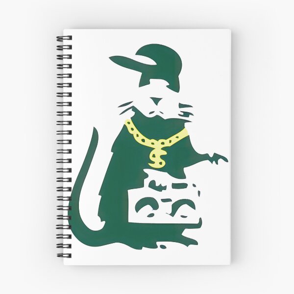 Item preview, Hip Hop Rat With Boombox And Gold Chain ⭐⭐⭐⭐⭐ designed and sold by PotatoCutie.