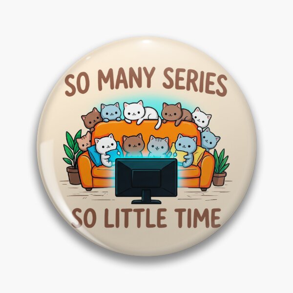 Item preview, So Many Series So Little Time 2 - Kawaii Couch Cats  designed and sold by TheSamuraiCat.