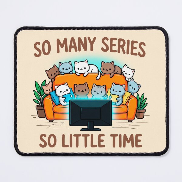 Item preview, So Many Series So Little Time 2 - Kawaii Couch Cats  designed and sold by TheSamuraiCat.