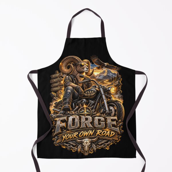 Item preview, ?️ Biker Ram Forge Your Own Road Motorcycle Art ?️ designed and sold by VICTORY LIBERTY .