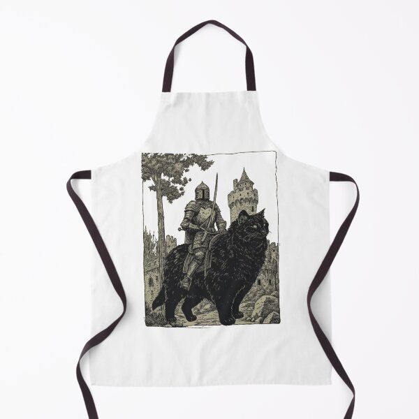 Item preview, Knight Cat Rider Medieval Fantasy designed and sold by roartusa.