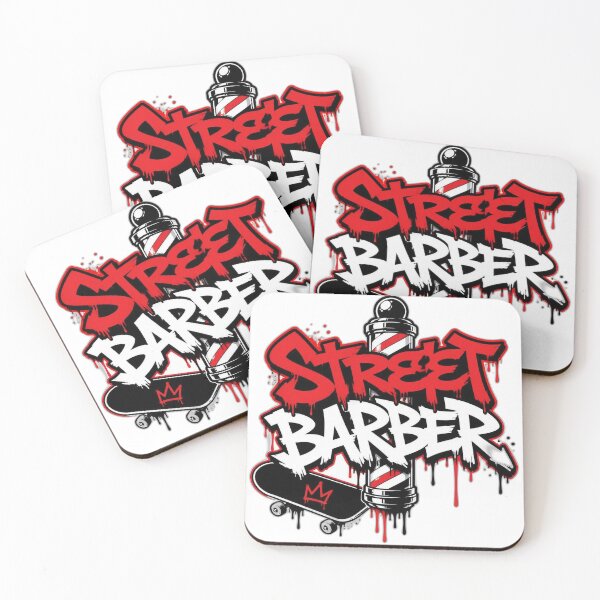Item preview, Street Barber Graffiti Skateboard Barber Pole Art designed and sold by Barber MD Culture.