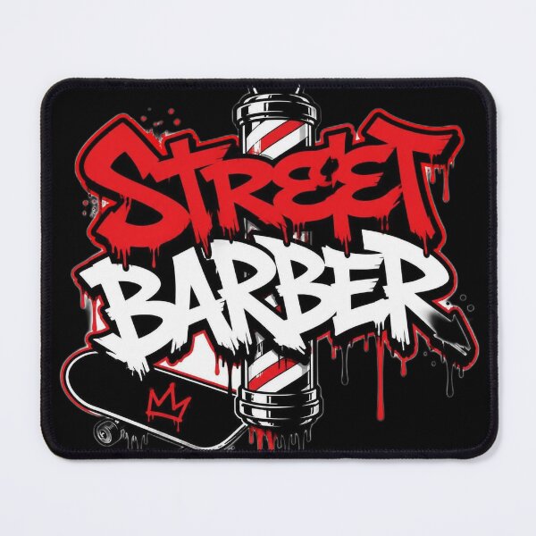 Item preview, Street Barber Graffiti Skateboard Barber Pole Art designed and sold by Barber MD Culture.