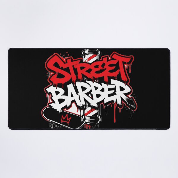 Item preview, Street Barber Graffiti Skateboard Barber Pole Art designed and sold by Barber MD Culture.