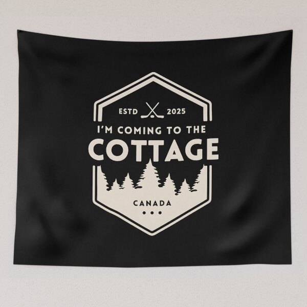 Item preview, Heated Rivalry Tshirts Coming To The Cottage designed and sold by Dibarassi.
