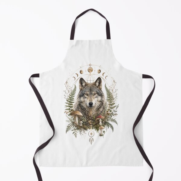 Item preview, White Wolf looking straight ahead designed and sold by Losthope Creations.