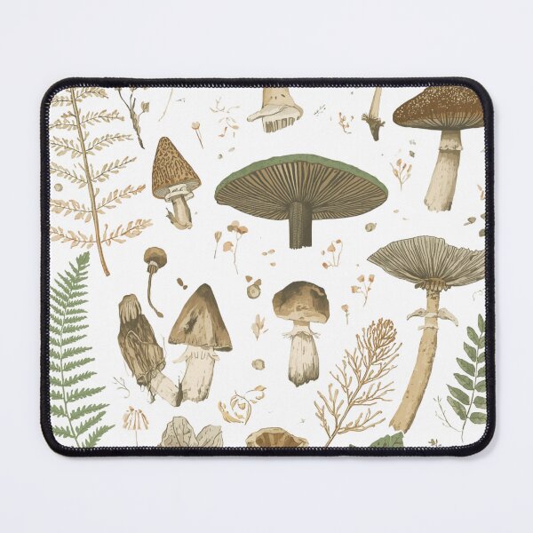 Item preview, Mushroom Forest Botanical Illustration designed and sold by Tee-Pulse.