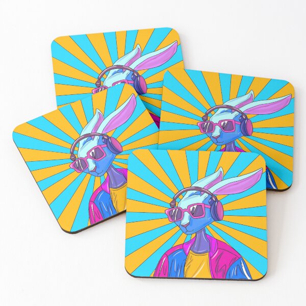 Item preview, Cool DJ bunny designed and sold by Daniyal Ahmad.