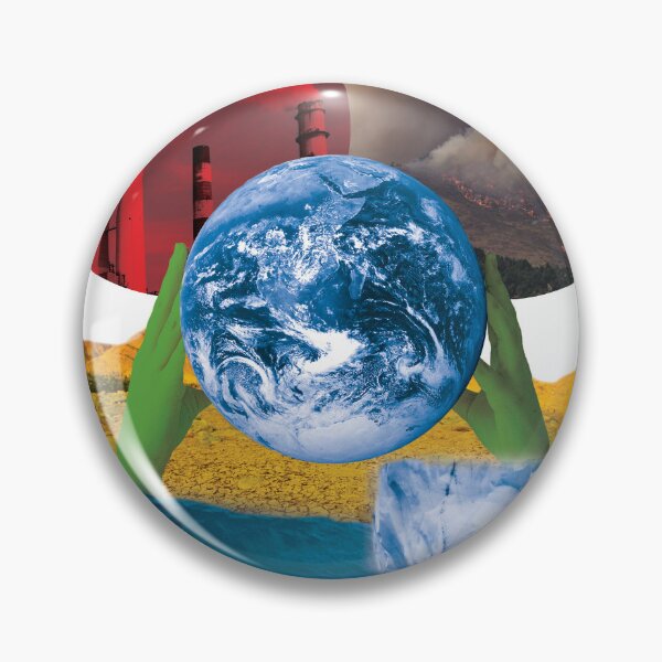 Item preview, Climate Change Collage Design designed and sold by JelliGraphy.