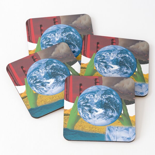 Item preview, Climate Change Collage Design designed and sold by JelliGraphy.