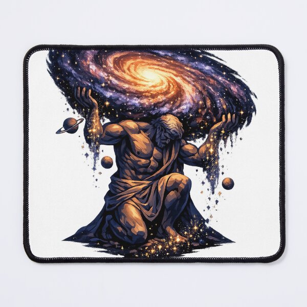 Item preview, Atlas - Holding the Galaxy designed and sold by ChicClicker.
