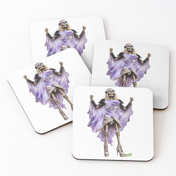 Item preview, Lady Gaga Skeleton Illustration  – Purple Glam Pop Star designed and sold by YOFANTZ!.