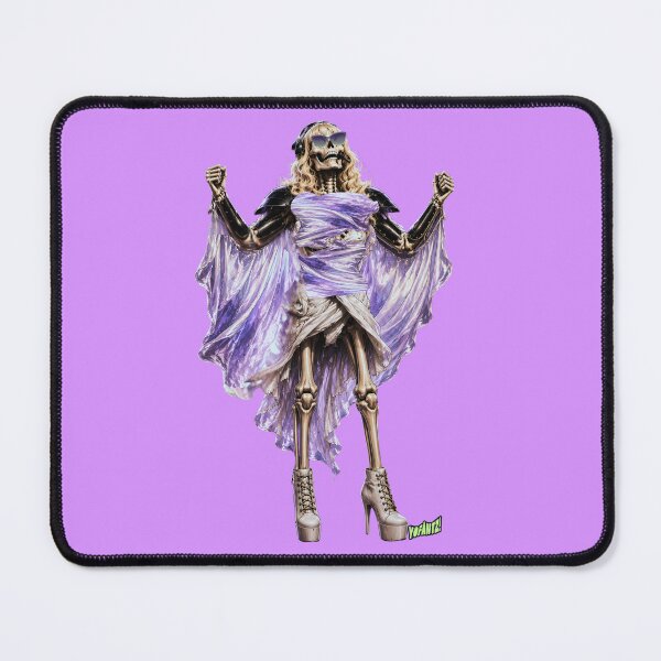 Item preview, Lady Gaga Skeleton Illustration – Purple Glam Pop Star designed and sold by YOFANTZ!.