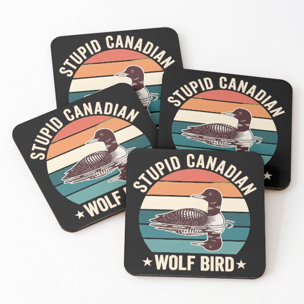Item preview, Heated Rivalry Tshirts Stupid Canadian Wolf Bird designed and sold by Dibarassi.