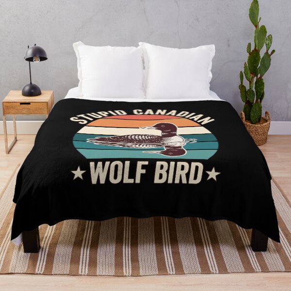 Item preview, Heated Rivalry Tshirts Stupid Canadian Wolf Bird designed and sold by Dibarassi.