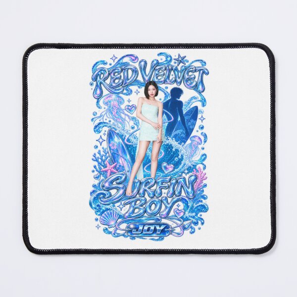Item preview, Joy Red Velvet Surfin Boy Tropical Reef Mermaid designed and sold by Valereekmerch.