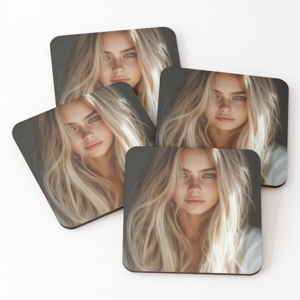 Item preview, Lily - Portrait - Blonde Blue Eyes - Pin Up designed and sold by SynthSeduction.
