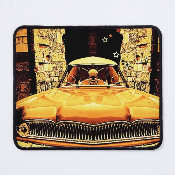 Item preview, Starlight Passage – Retro Car in a Magical Archway designed and sold by Catfcreations.