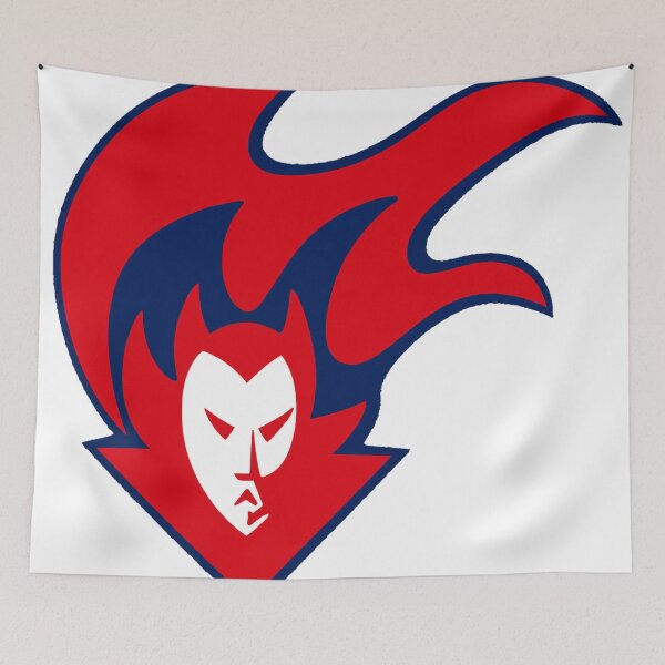 Item preview, Mighty Demons Retro Logo designed and sold by Luke Foran Sports Art.