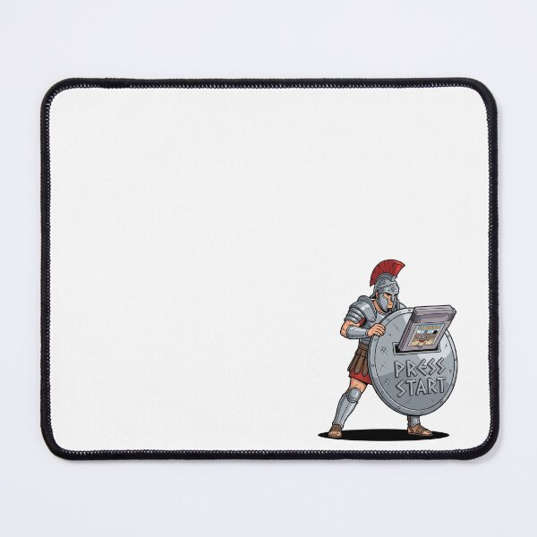 Item preview, Roman Gladiator Shield Retro Game Cartridge Press Start designed and sold by Rare By Hero.