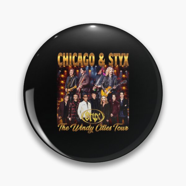 Item preview, chicago and styx the windy cities tour designed and sold by DennisKeith9.