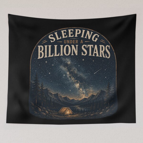 Item preview, Sleeping Under a Billion Stars designed and sold by Side Quest Co..