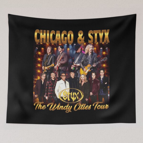 Item preview, chicago and styx the windy cities tour designed and sold by DennisKeith9.