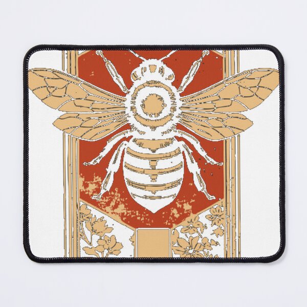 Item preview, Gothic Honey Bee Japanese Insect Art Dark Pollinat designed and sold by atreyoshop.