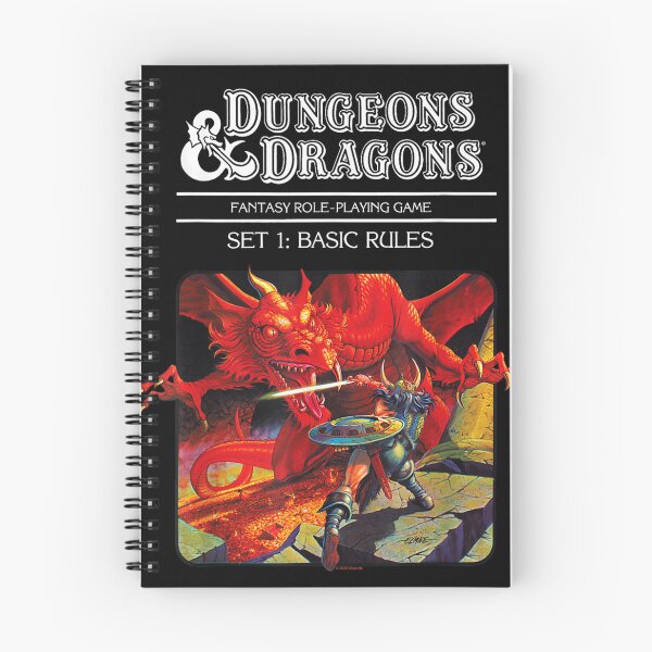Item preview, Dungeons & Dragons Vintage Basic Rules Cover Small designed and sold by thesameperson45.