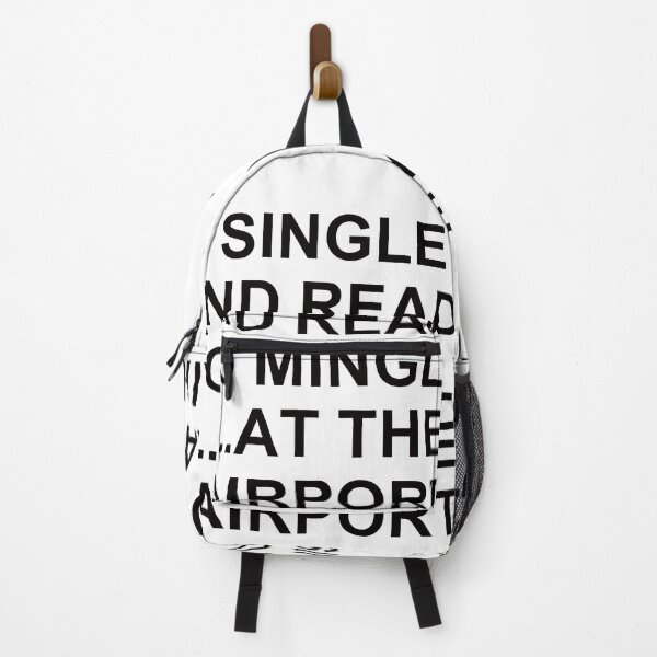 Item preview, Single And Ready To Mingle ... At The Airport. designed and sold by EunsooLee.