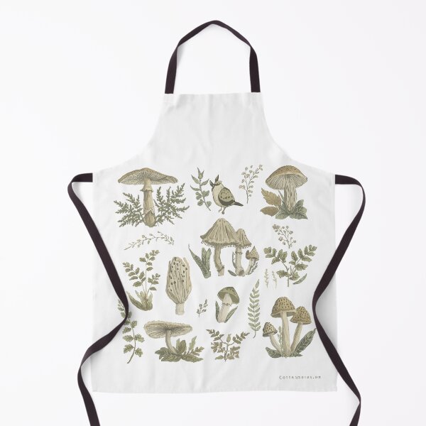 Item preview, Mushroom Forest Botanical Illustration designed and sold by Tee-Pulse.