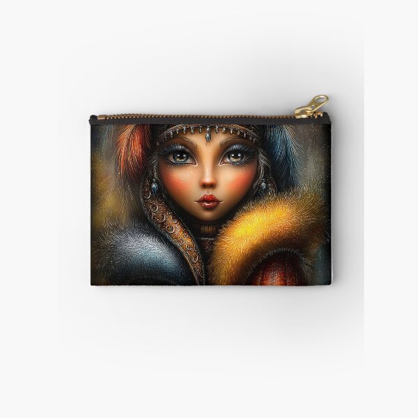 Item preview, Mystical Woman in Elaborate Attire and Accessories designed and sold by Artessie.