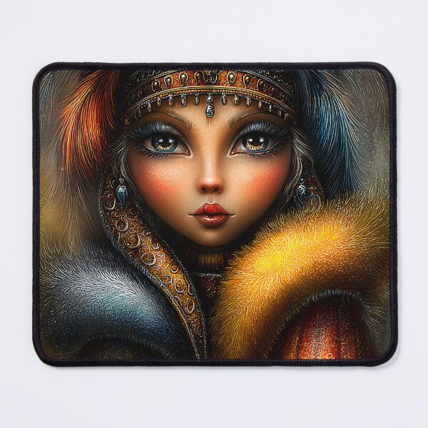 Item preview, Mystical Woman in Elaborate Attire and Accessories designed and sold by Artessie.