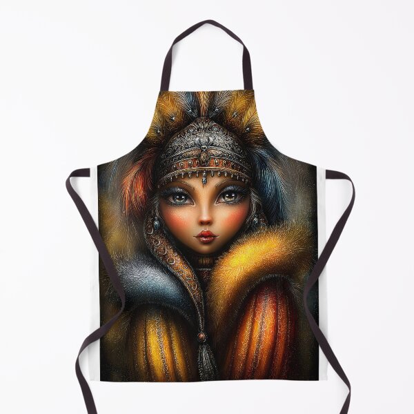 Item preview, Mystical Woman in Elaborate Attire and Accessories designed and sold by Artessie.