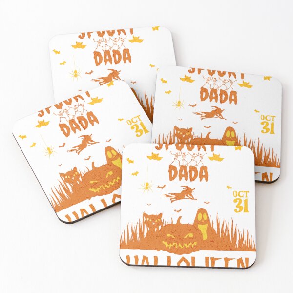 Item preview, Spooky Dada Halloween – Cute Pumpkin Ghost Halloween Design designed and sold by MOCH- ART.