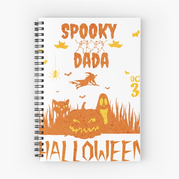 Item preview, Spooky Dada Halloween – Cute Pumpkin Ghost Halloween Design designed and sold by MOCH- ART.