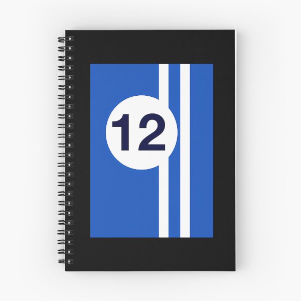 Item preview, French Blue And White Racing Stripes designed and sold by JillDockin.