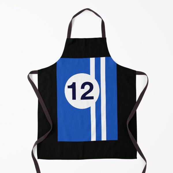 Item preview, French Blue And White Racing Stripes designed and sold by JillDockin.
