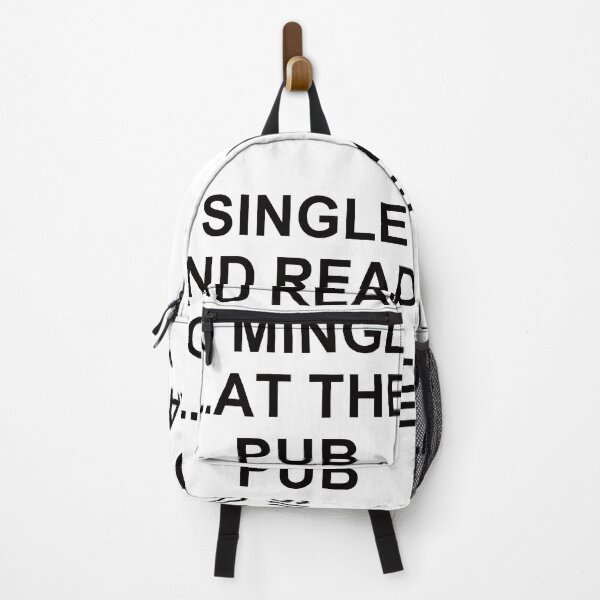 Item preview, Single And Ready To Mingle ... At The Pub. designed and sold by EunsooLee.