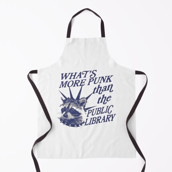 Item preview, Punk Public Library Raccoon Bookish designed and sold by roartusa.