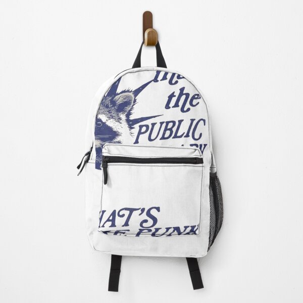 Item preview, Punk Public Library Raccoon Bookish designed and sold by roartusa.