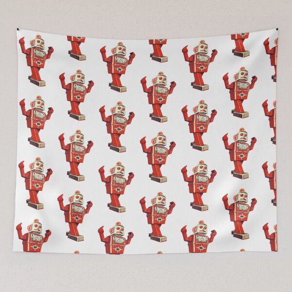 Item preview, Retro Mighty Robot designed and sold by sunnywhimsy.