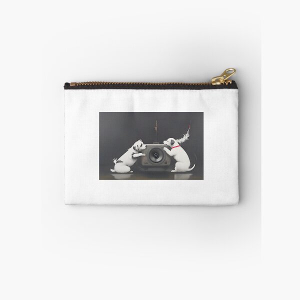 Item preview, Pups & Beats: Dog Duo With Speaker Art ⭐⭐⭐⭐⭐ designed and sold by PotatoCutie.