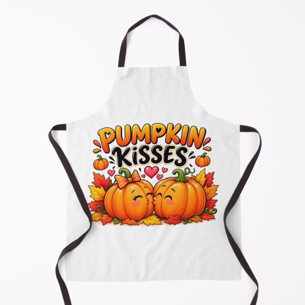 Item preview, Pumpkin Kisses – Cute Fall Pumpkin Couple designed and sold by HoMya.