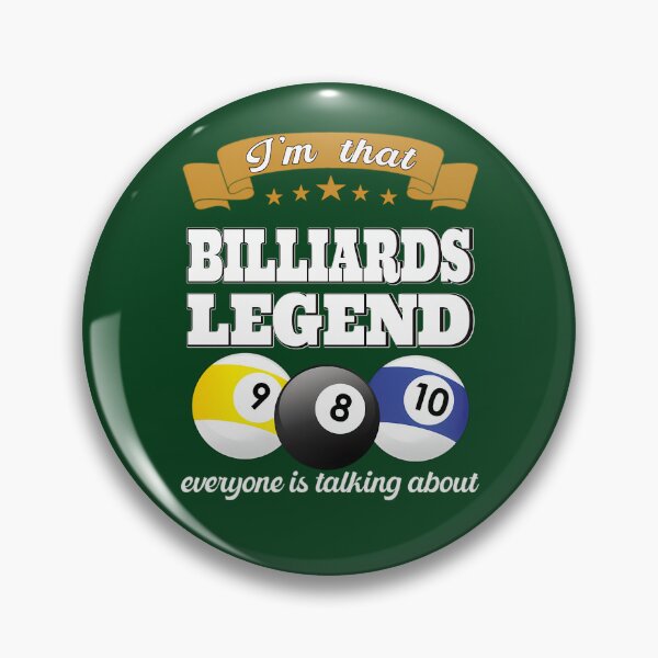 Item preview, Billiards Billiardplayer I'M That Billiards Legend 561 designed and sold by findbeeingarden.