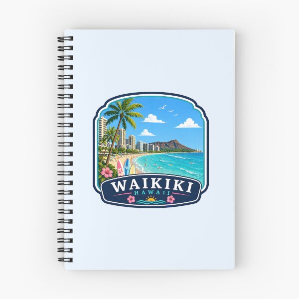 Item preview, Waikiki, Hawaii - Beach & Diamond Head designed and sold by Myra365Art.